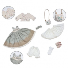 18‑Inch Country‑Style Hand‑Painted Dress Up Ball‑Jointed Doll (BJD) Clothes